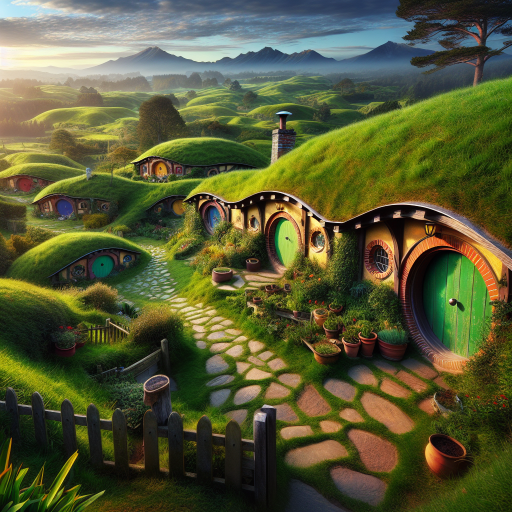 Hobbiton movie set tour