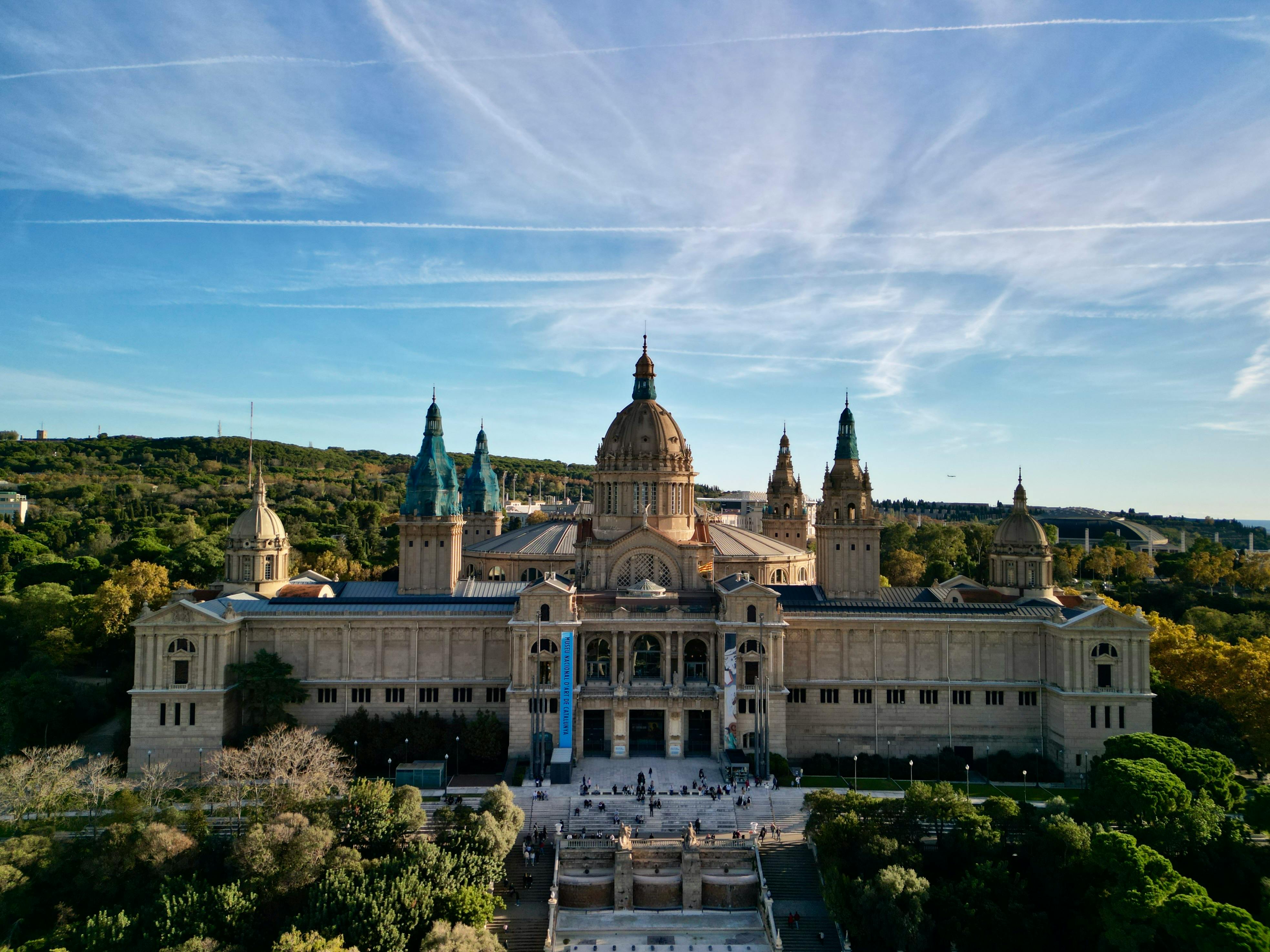 Spectacular views from Montjuïc.